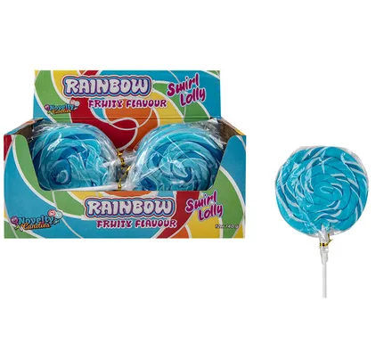 Blueberry Swirl Lolly Large