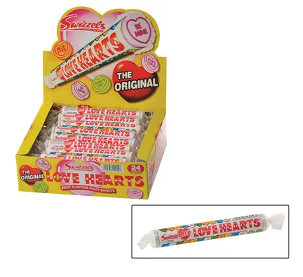 Love Hearts Large Roll, 39g