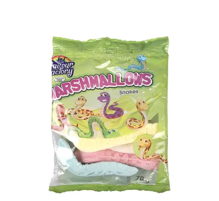 Flavour Factory Snake Mallows, 70g