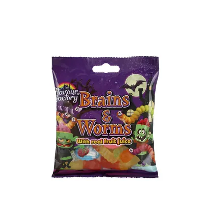 Flavour Factory Brains & Worms, 90g