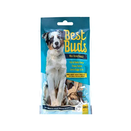 Best Buds Dog Treats Mini Bones Mix 100g