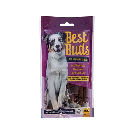 Best Buds Dog Treats Beef 100g