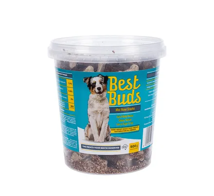 Best Buds Dog Treats Mini Bones Mix 500g