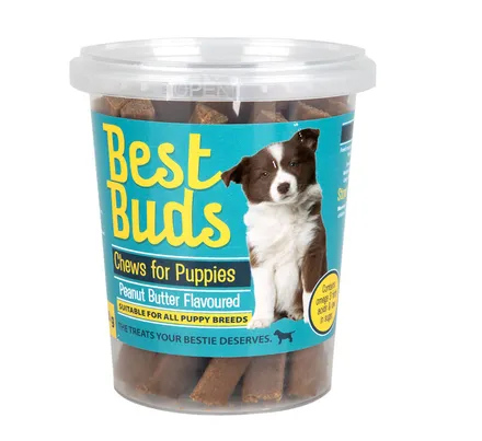 Best Buds Puppy Treat Peanut Butter 500g