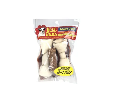 Best Buds Raw Hide Chews Mini Mutt